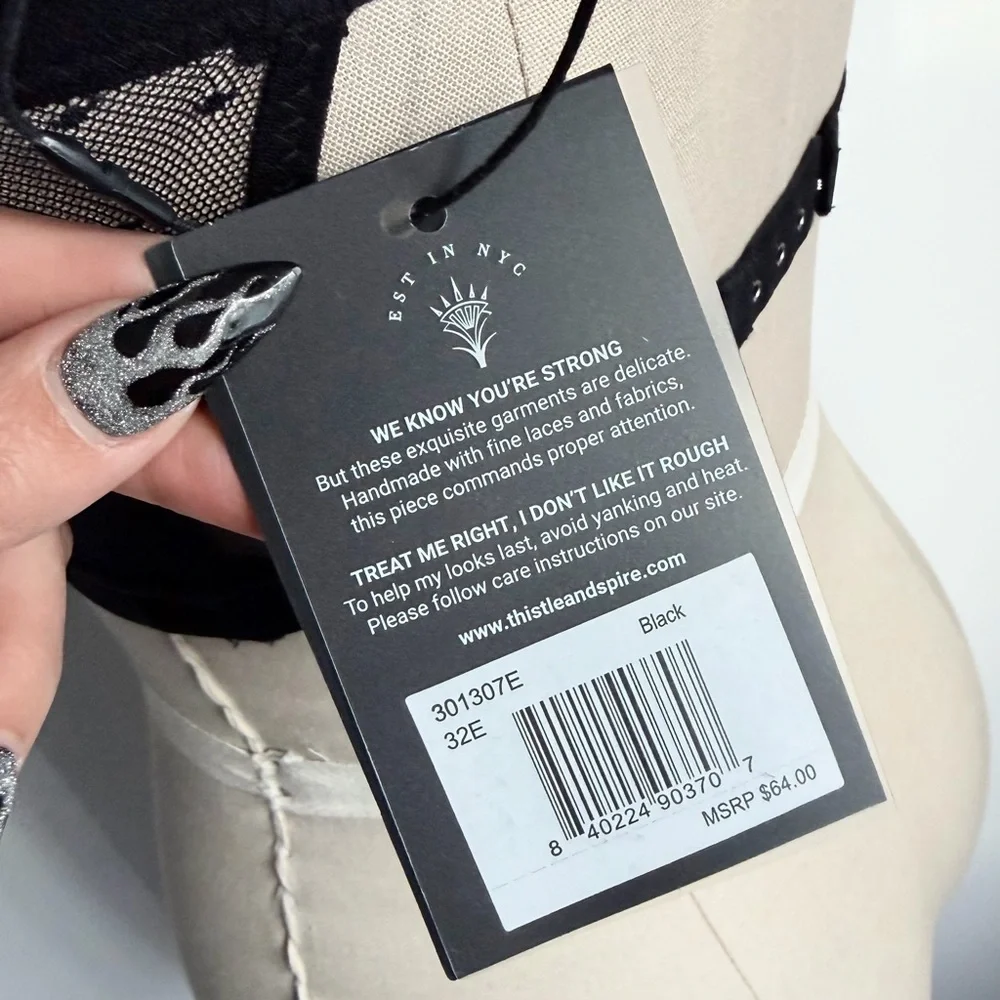 Thistle and Spire Brighton Lace Bustier Bra - Picture 9 of 9